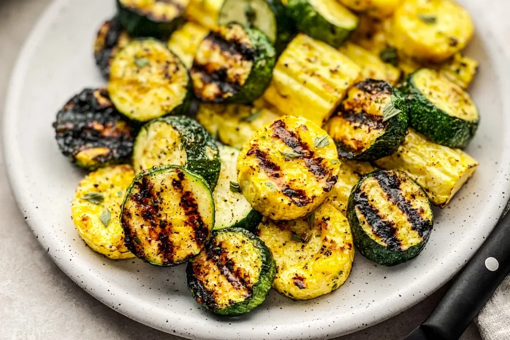 Grilled Zucchini and Squash on the Grill