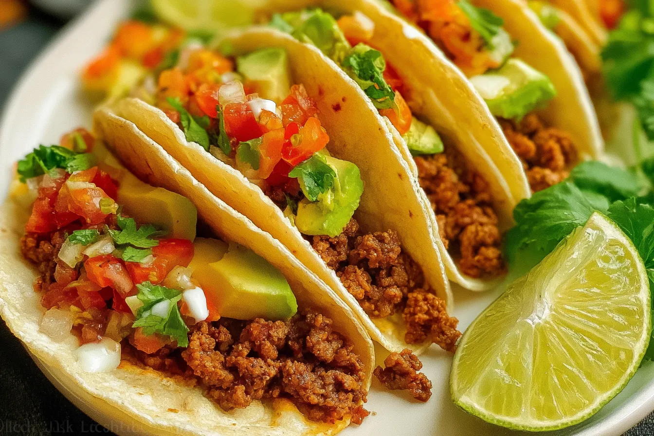 Ground Beef Tacos