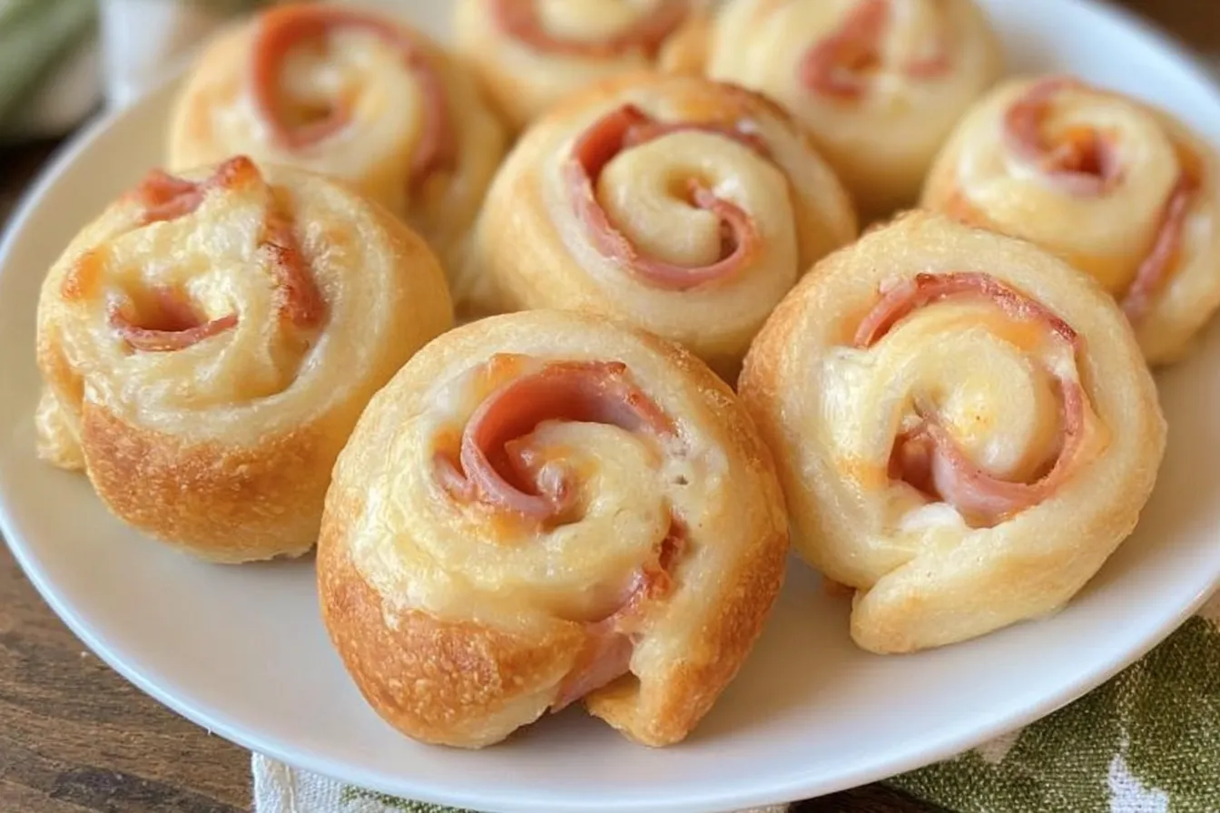 Ham and Cheese Lunchbox Pinwheels