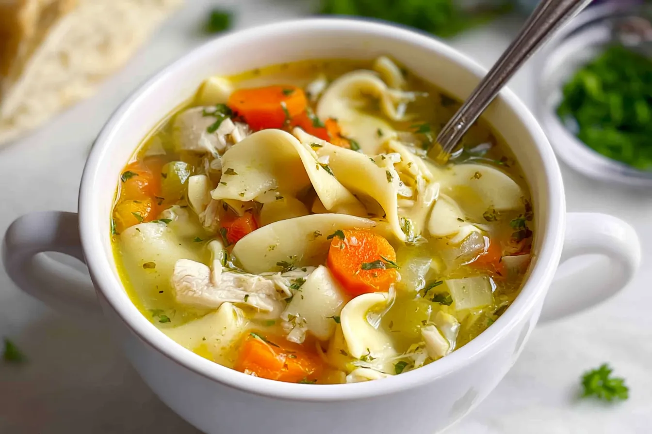 Homemade Chicken Noodle Soup