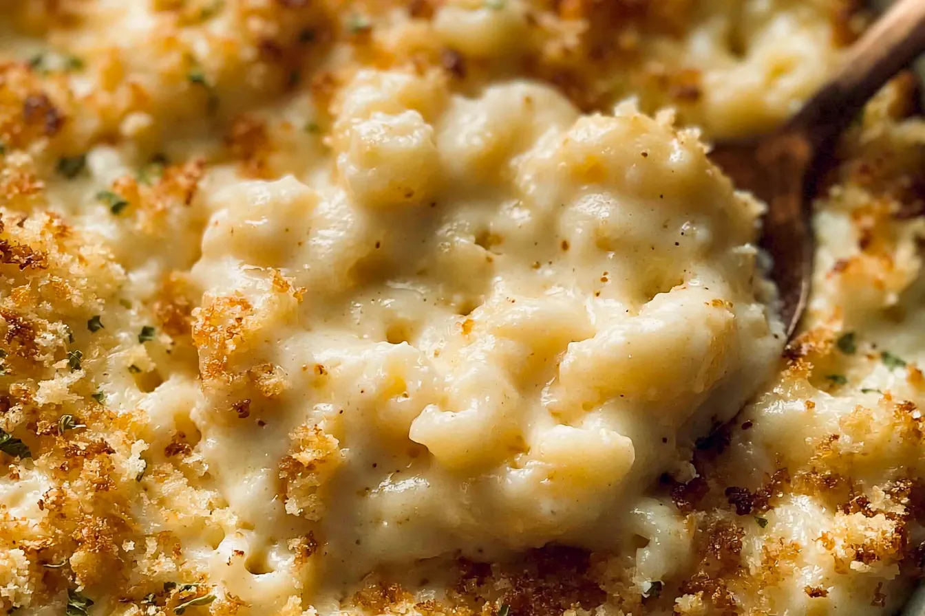 Delicious Homemade Mac and Cheese Fresh from the Oven