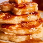 Delicious Homemade Pancakes Stacked High