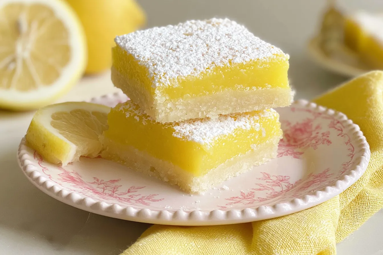 Lemon Bars: Perfectly Tangy and Sweet Delight