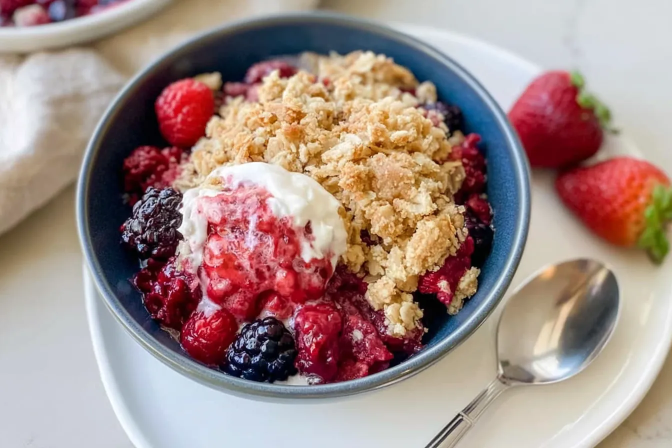 Mixed Berry Crisp