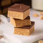 No-Bake Peanut Butter Bars Ready to Enjoy
