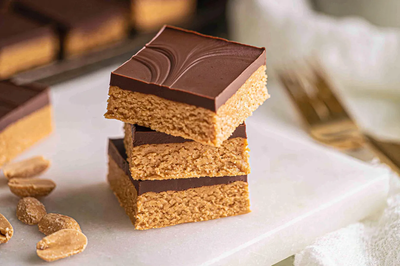 No-Bake Peanut Butter Bars