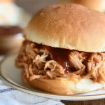 Mouthwatering Pulled Pork Sandwich Ready to Enjoy