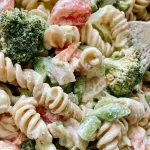 Creamy Ranch Pasta Salad in a Bowl