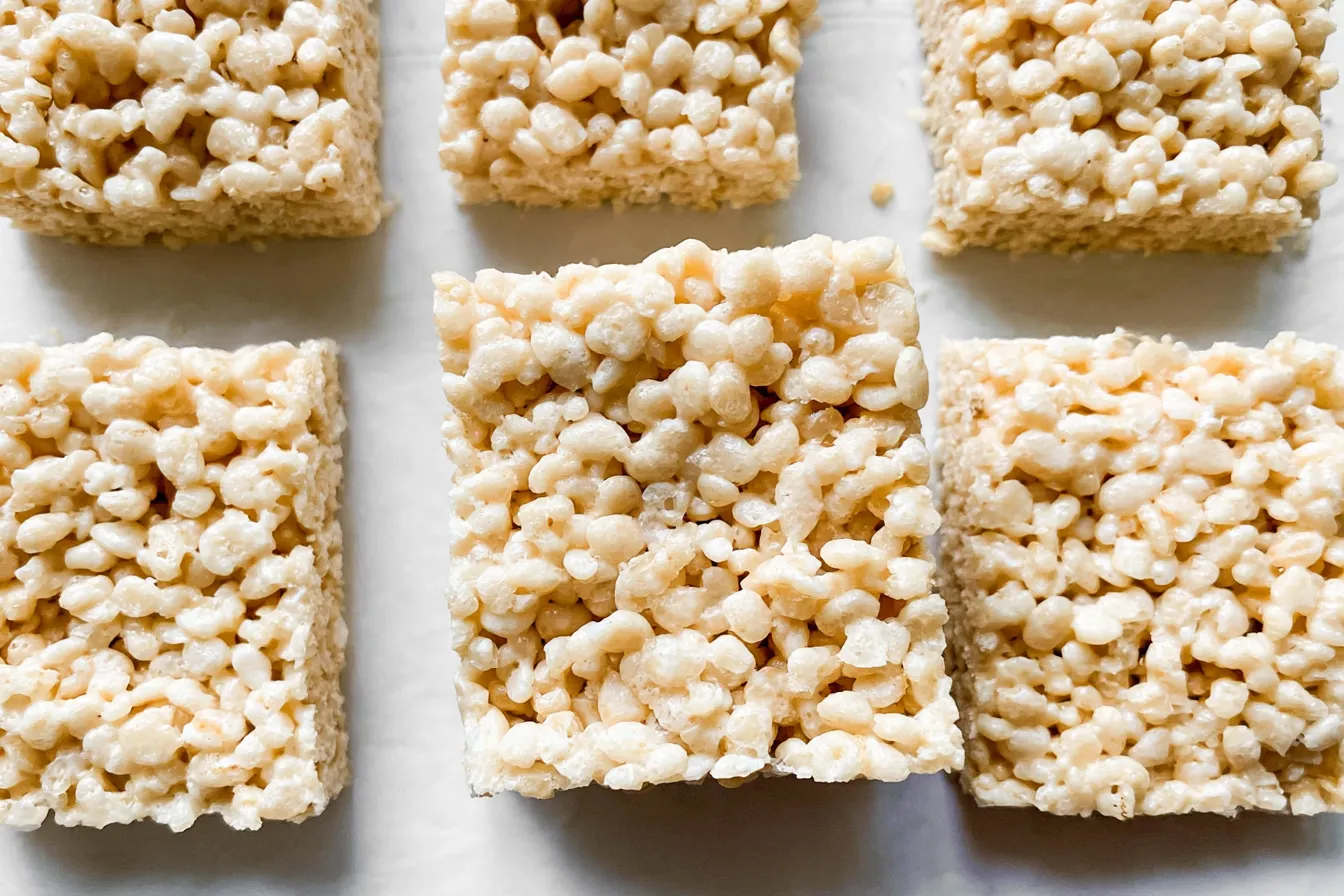 Delicious Rice Krispie Treats Ready to Enjoy