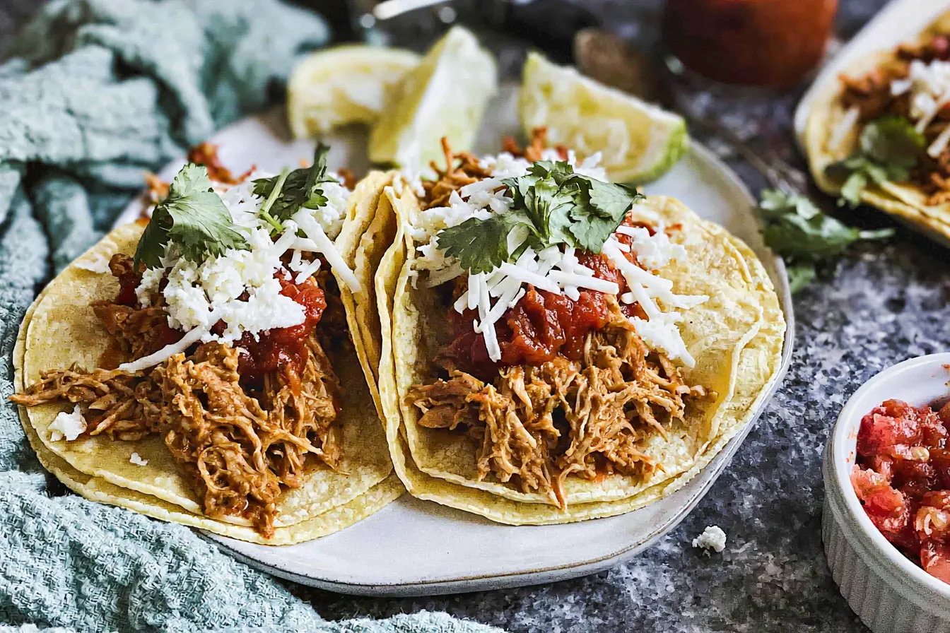Slow Cooker Chicken Tacos