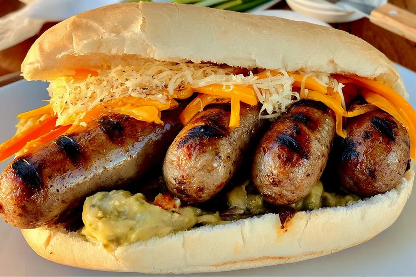 Smoky Grilled Sausages