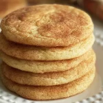 Delicious Snickerdoodle Cookies Freshly Baked