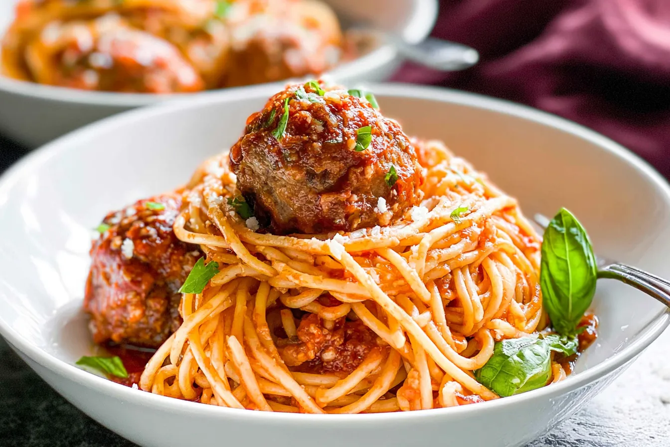 Spaghetti and Meatballs