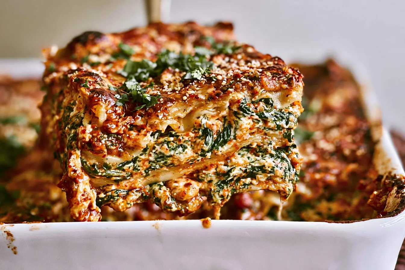 Spinach and Ricotta Lasagna