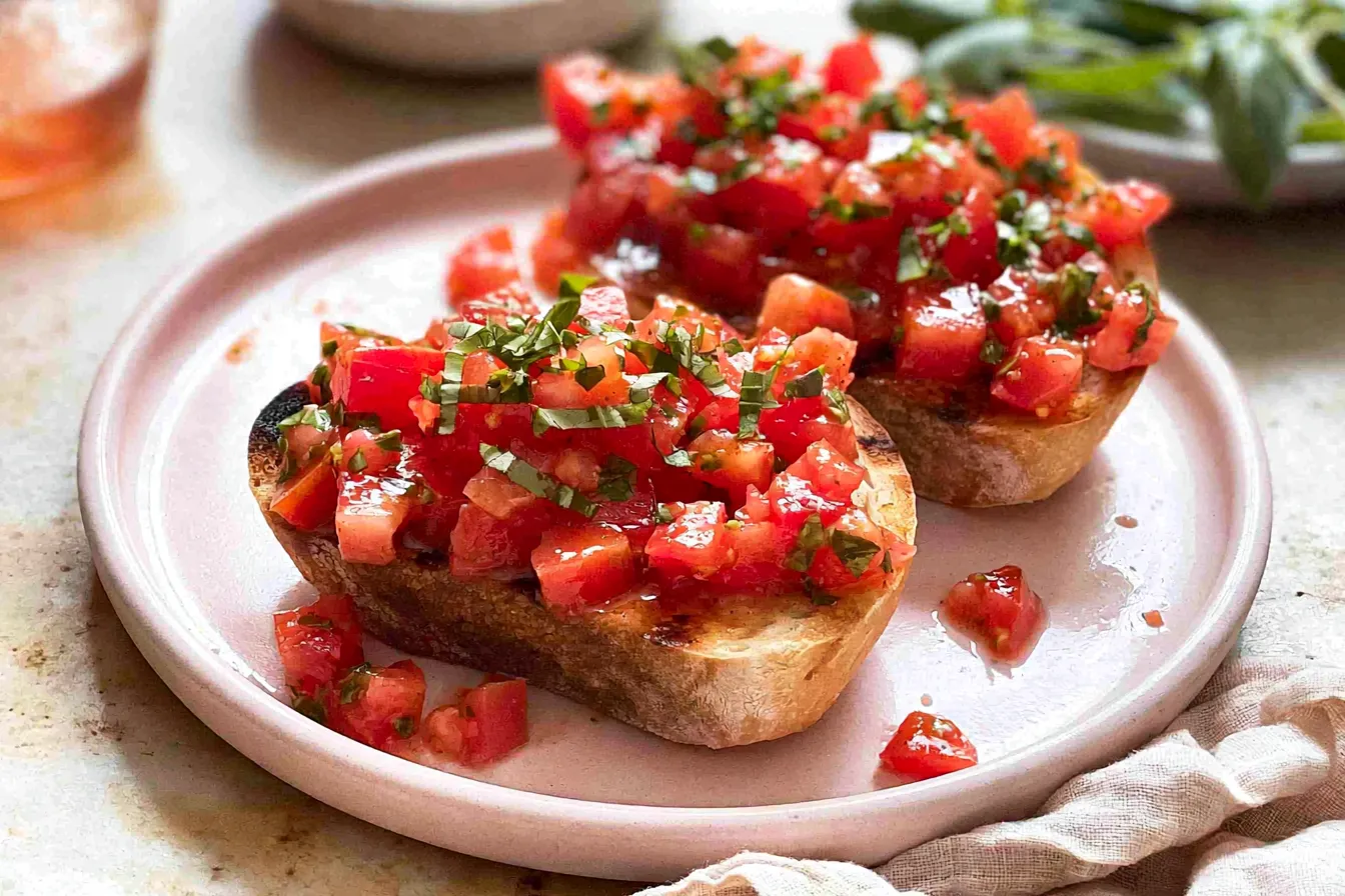 Tomato Basil Bruschetta