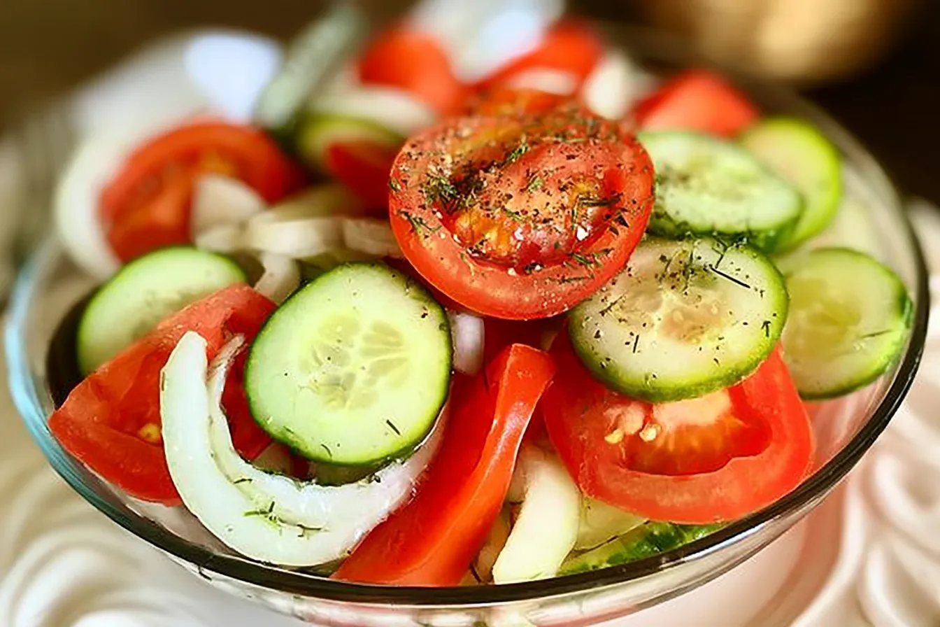 Tomato Cucumber Salad