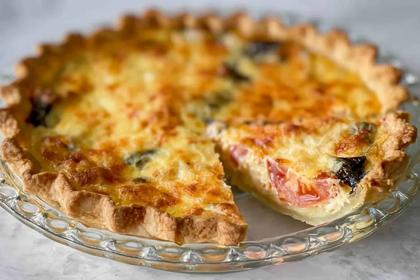 Tomato Pie Fresh Out of the Oven