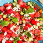 Delicious Watermelon Feta Salad with Mint
