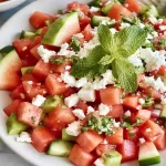 Watermelon Feta Salad - A Bright and Flavorful Dish