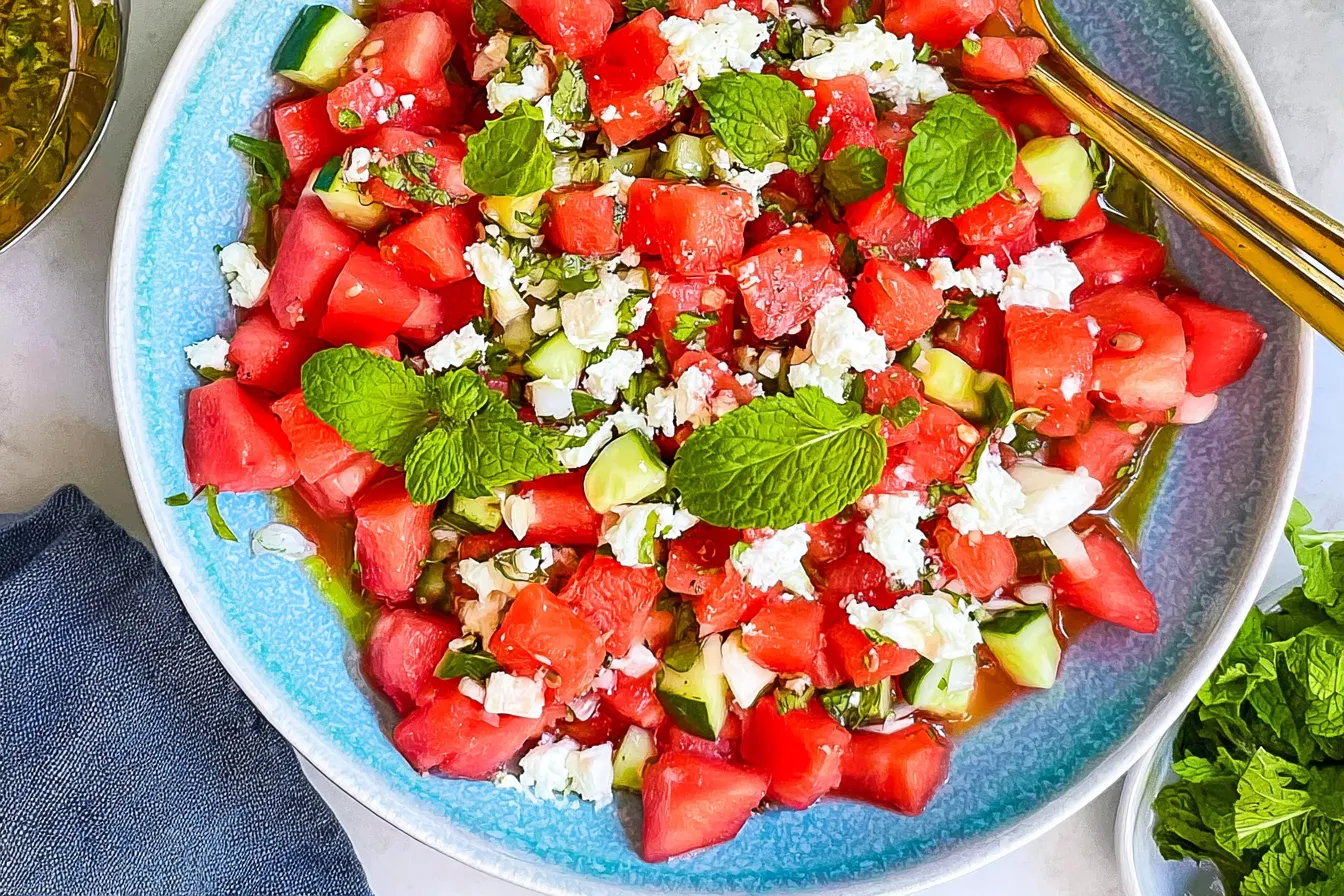 Watermelon Feta Salad