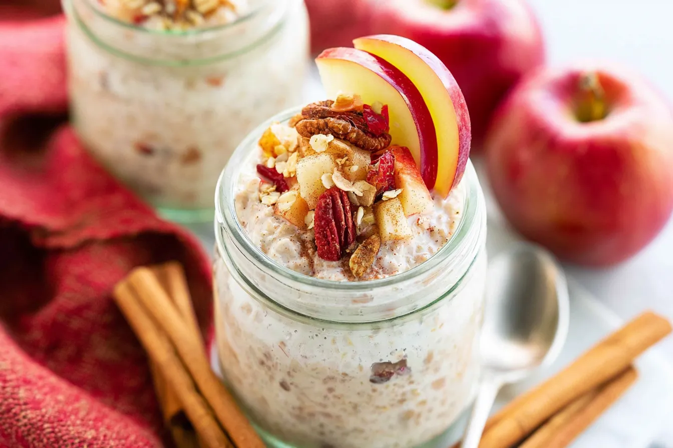 Apple Cinnamon Overnight Oats
