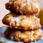 Baked Apple Fritters Fresh Out of the Oven