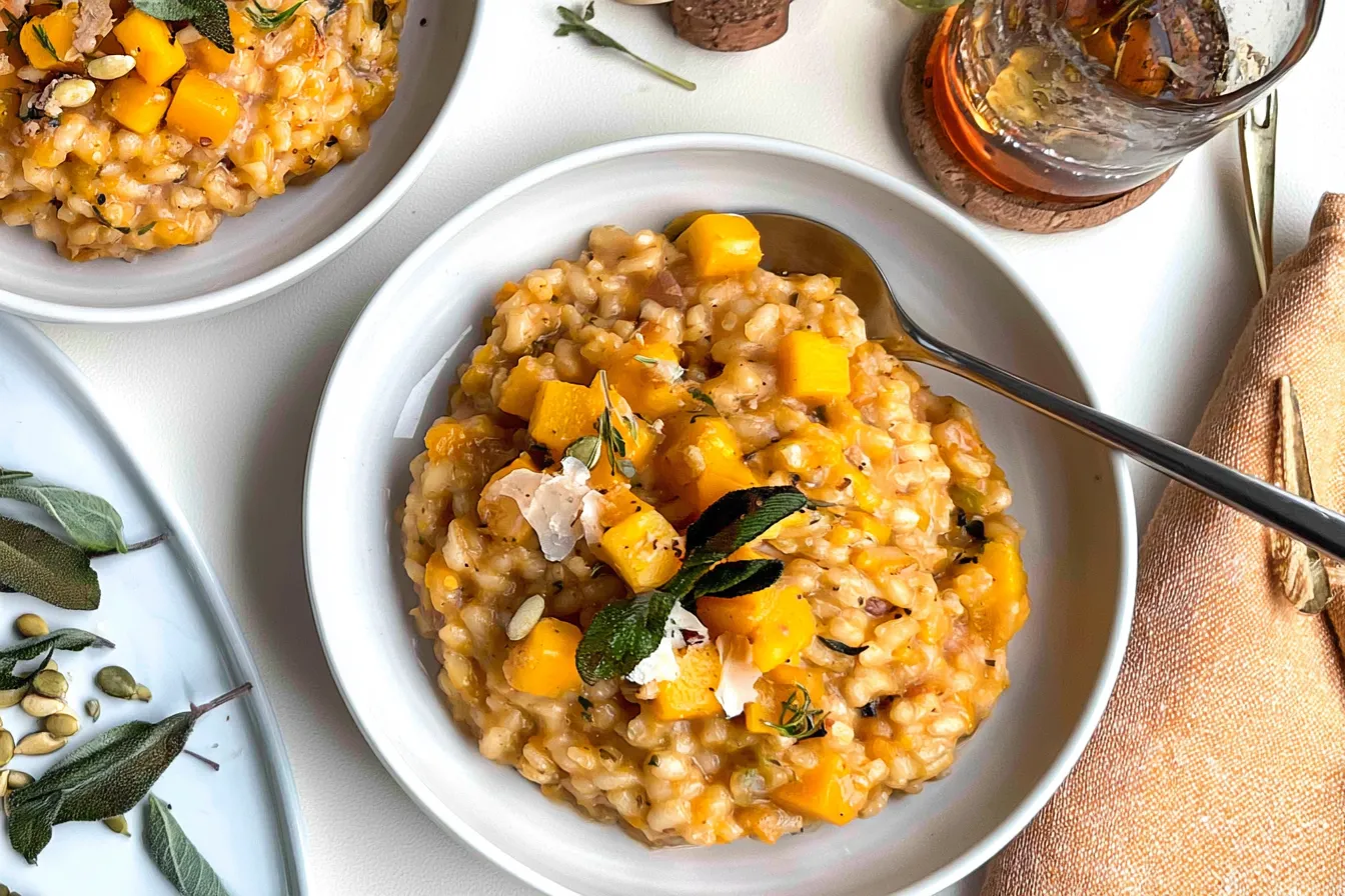 Butternut Squash Risotto