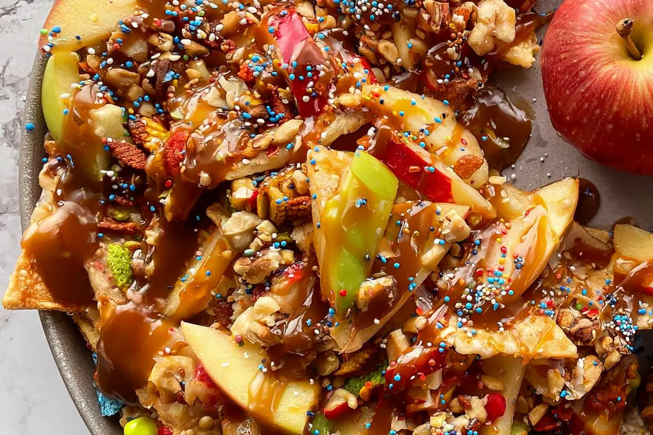 Caramel Apple Nachos