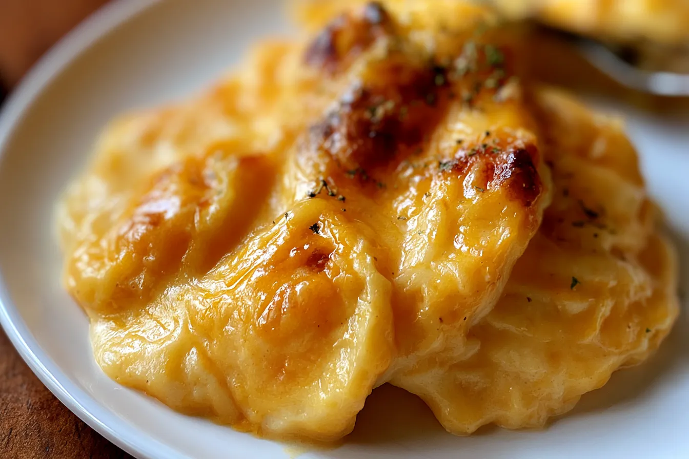Cheesy Scalloped Potatoes