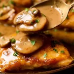 Delicious Chicken Marsala Plated for Dinner
