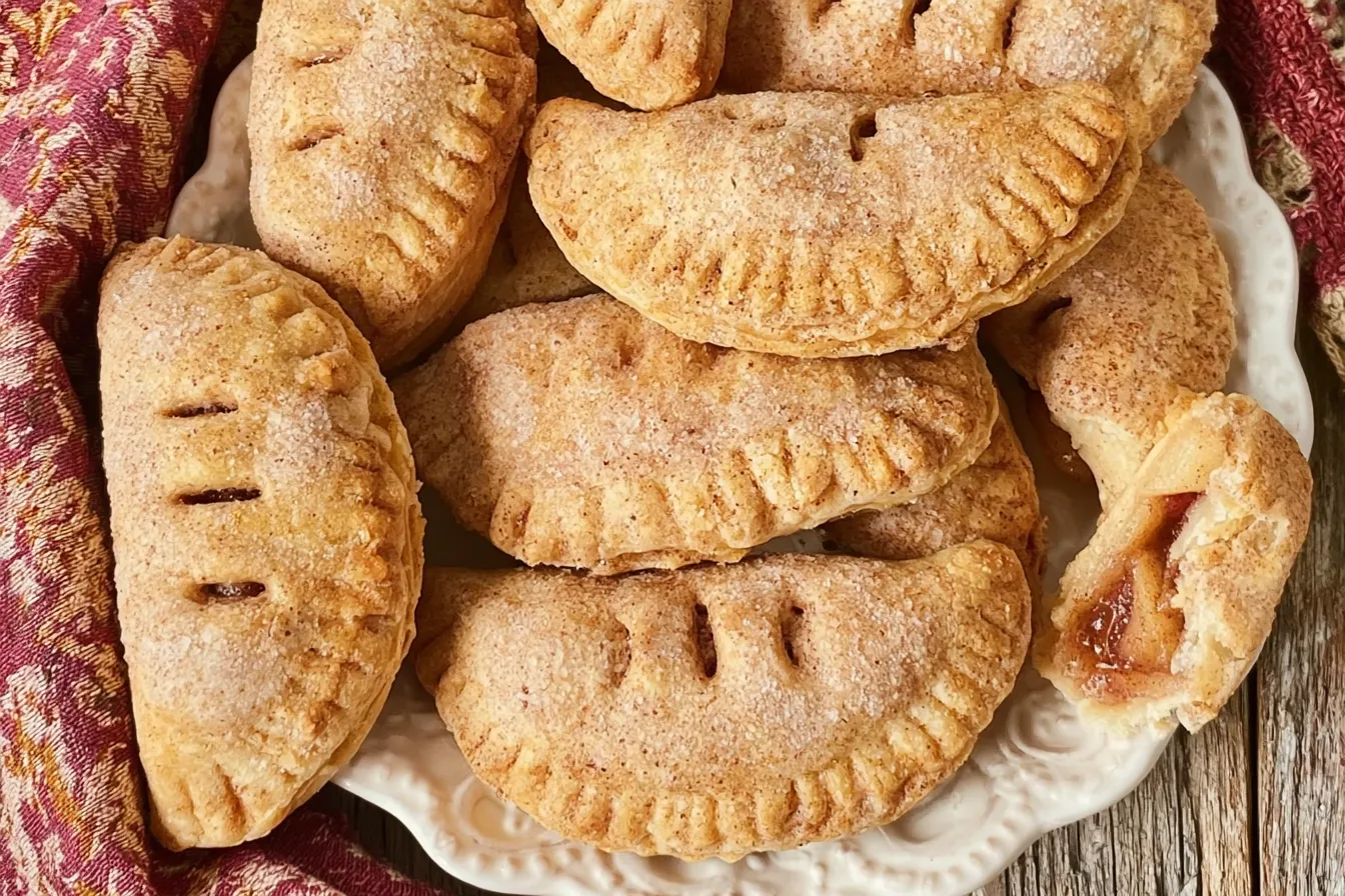 Freshly Baked Cinnamon Apple Hand Pies Ready to Enjoy