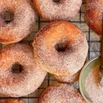 Delicious Cinnamon Sugar Donuts Fresh from the Oven