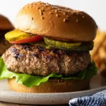 Classic Beef Burgers on the Grill
