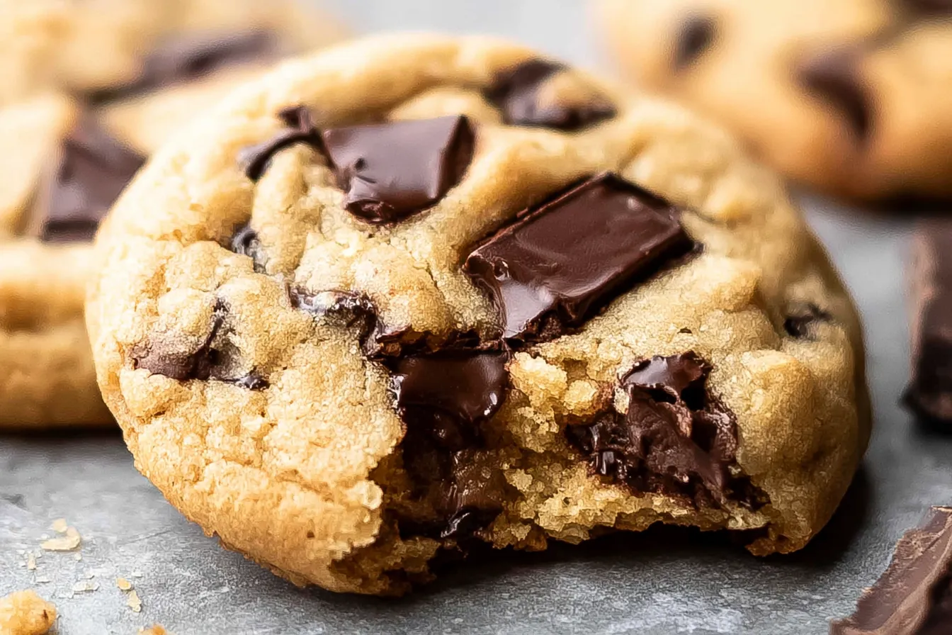 Classic Chocolate Chip Cookies Fresh Out of the Oven