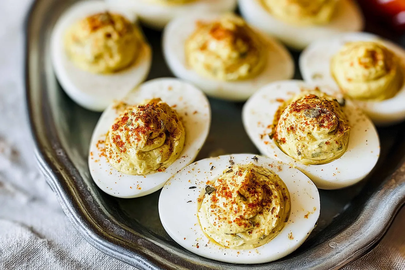 Classic Deviled Eggs Platter - A Must-Have Appetizer