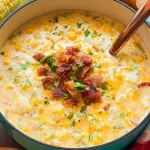 Creamy Corn Chowder in a Bowl