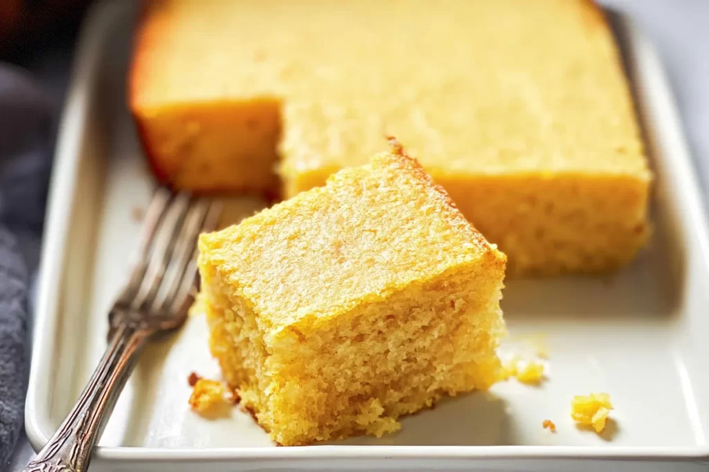 Delicious Homemade Cornbread Freshly Baked
