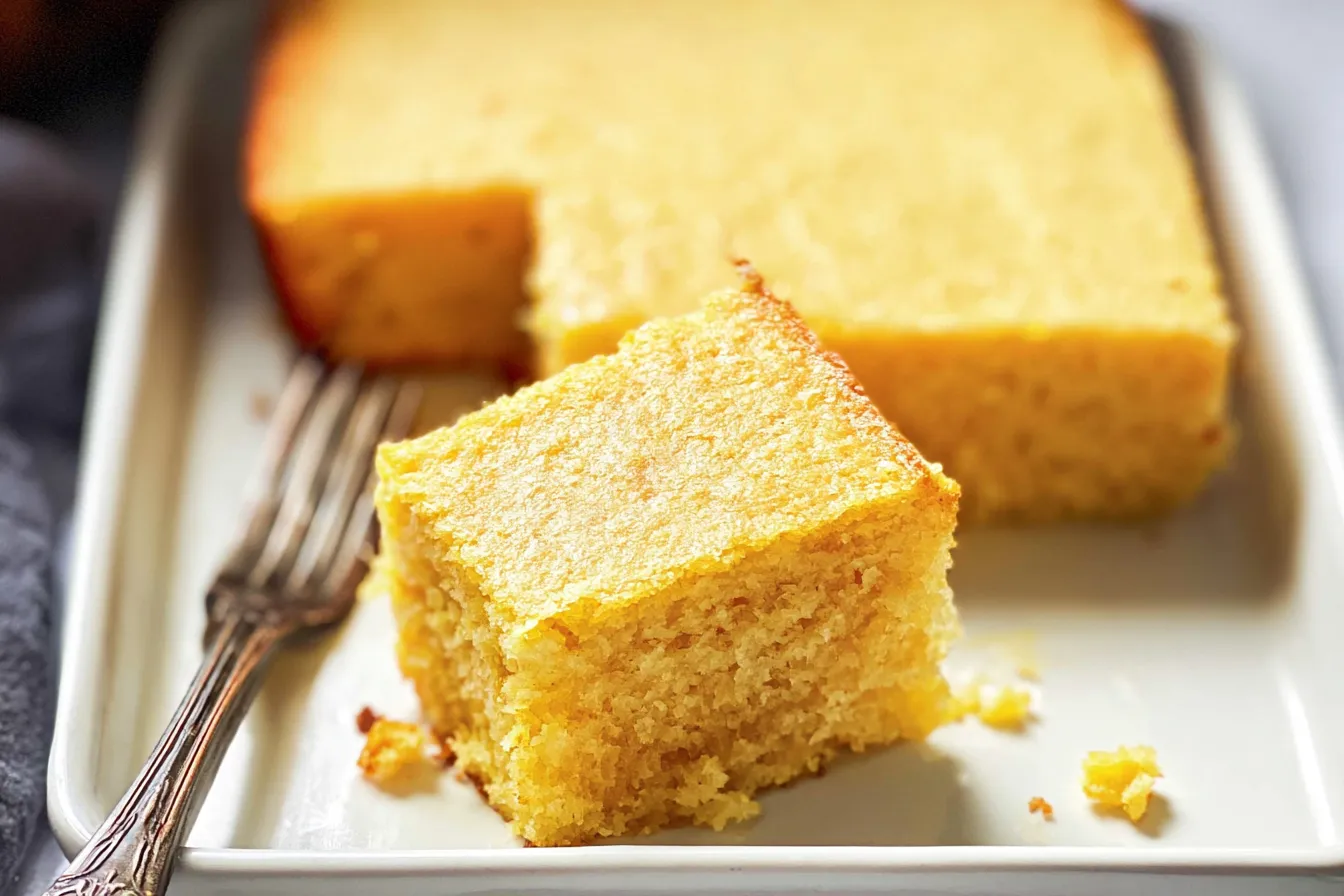 Delicious Homemade Cornbread Freshly Baked