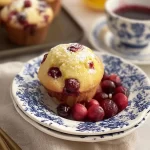 Cranberry Orange Muffins Fresh from the Oven