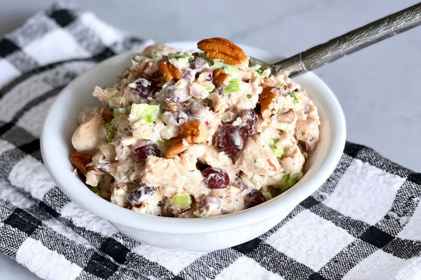 Cranberry Pecan Chicken Salad