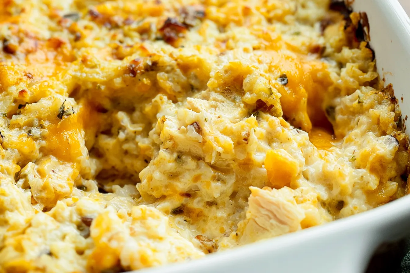 Creamy Chicken and Rice Casserole