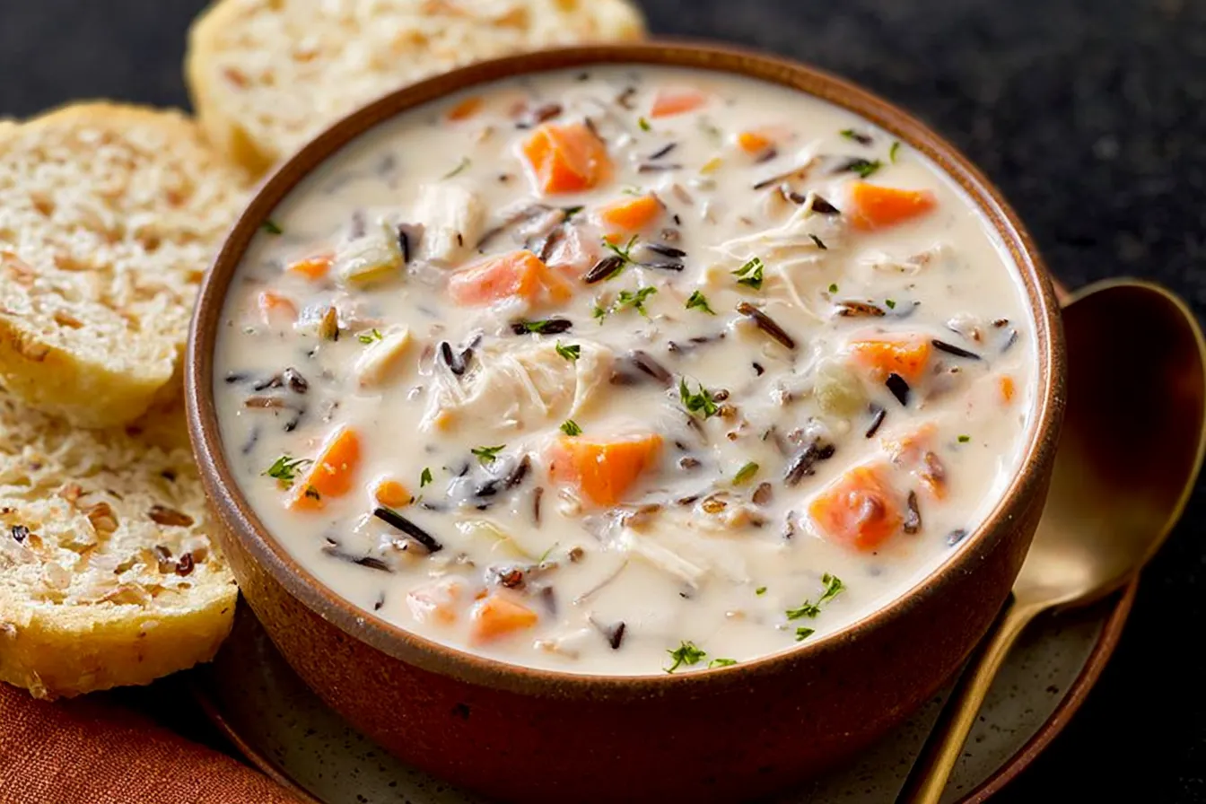 Creamy Chicken and Wild Rice Soup