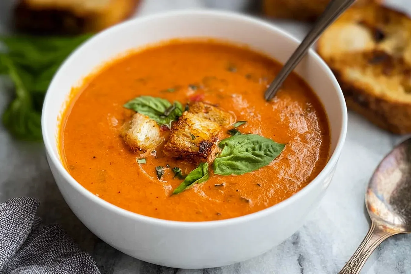 Creamy Tomato Basil Soup