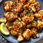 Garlic Parmesan Roasted Cauliflower Fresh out of the Oven