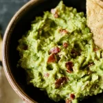 Delicious Homemade Guacamole Ready to Serve