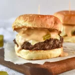 Juicy Homemade Burgers Ready to Grill