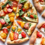 Delicious Homemade Pizza Fresh Out of the Oven