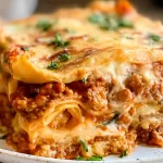 Delicious Lasagna Fresh Out of the Oven