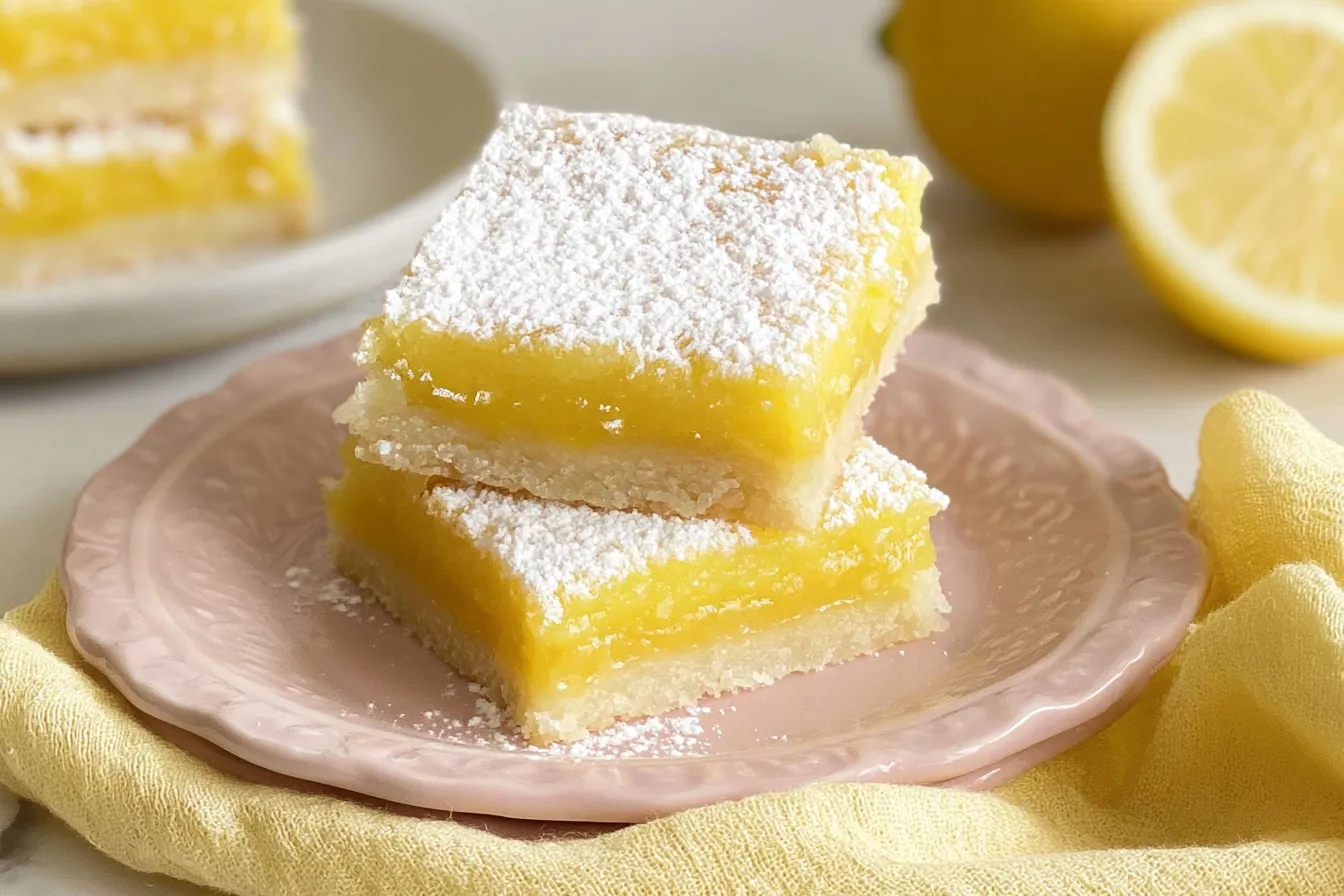 Delicious Homemade Lemon Bars