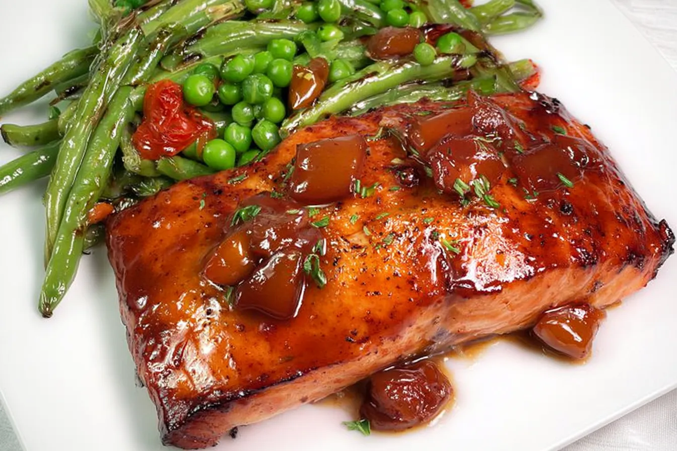 Maple Dijon Salmon